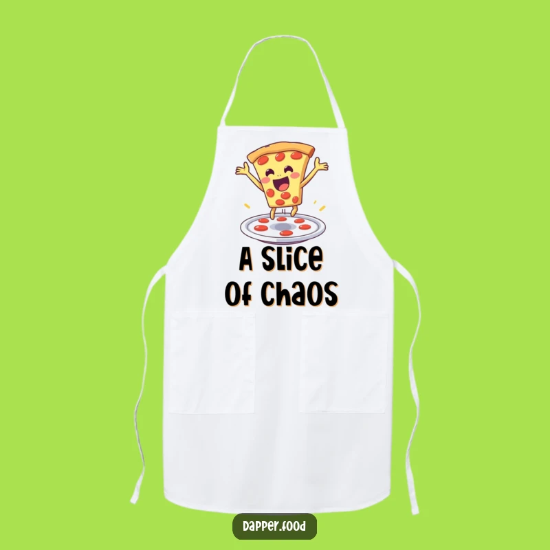 Funny Pizza Leap Apron: Cook Up a Feast of Laughs