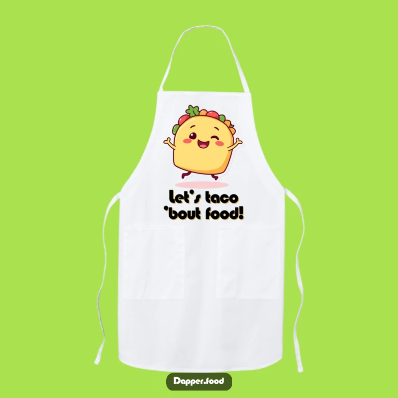 Funny Taco Dancer Apron: Cook with Confidence and Hilarious Flair