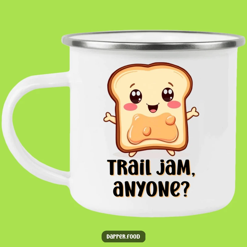 Funny Toast Jumping for Jelly Jar Camping Mug - Adventure Fuel Funny Gift Outdoor Gear