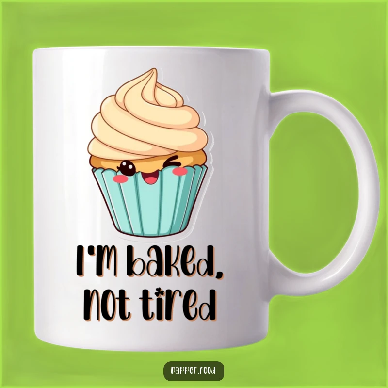 Funny Cheeky Cupcake Winking Mug - A Hilarious Treat for Dessert Lovers