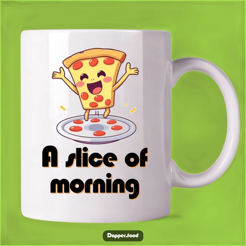 Funny Pizza Leap Mug: Hilarious Foodie Gift for Pizza Lovers