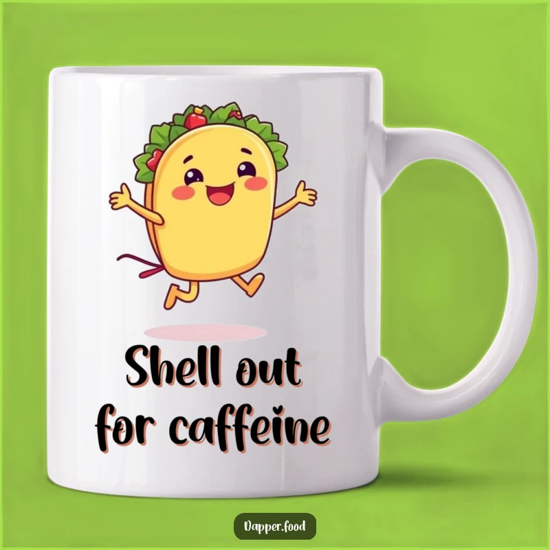 Funny Taco Jumping Rope Mug: A Hilarious Foodie Gift for Taco Lovers