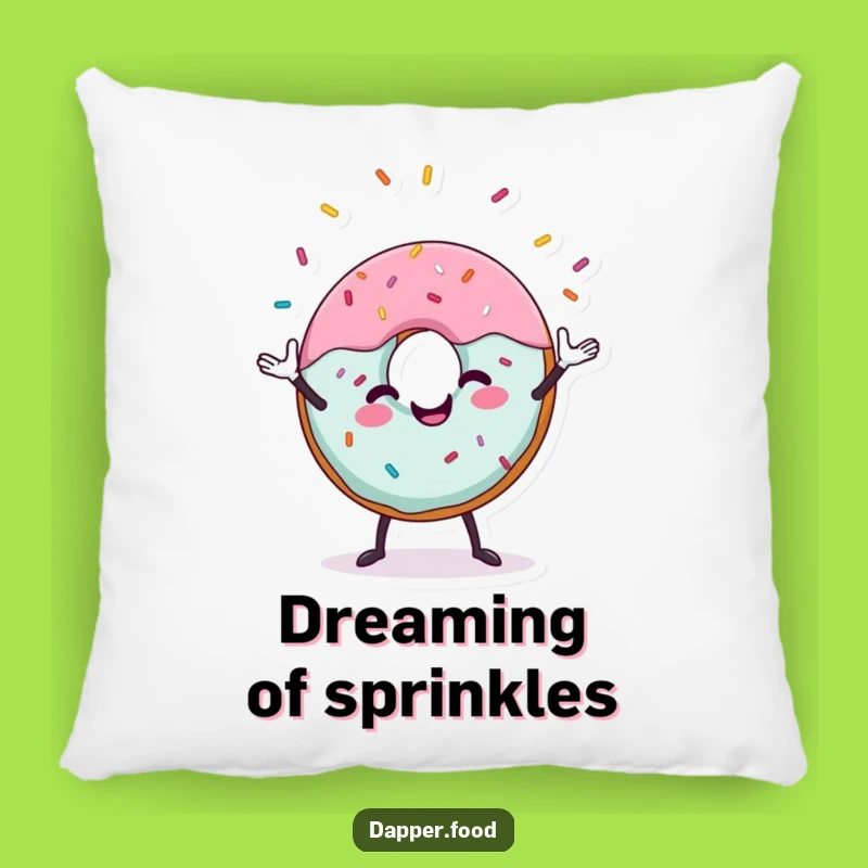 Funny Donut Juggling Pillow: Cozy Comfort with a Sweet Twist