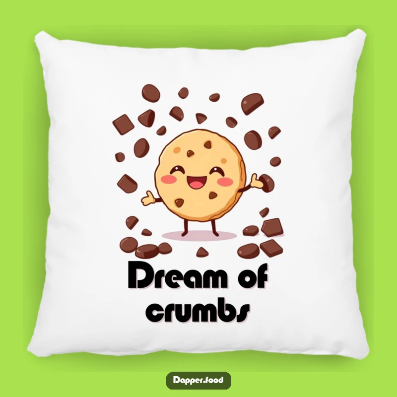Funny Cookie Juggling Pillow: Snuggle Up with This Baking Pro Design