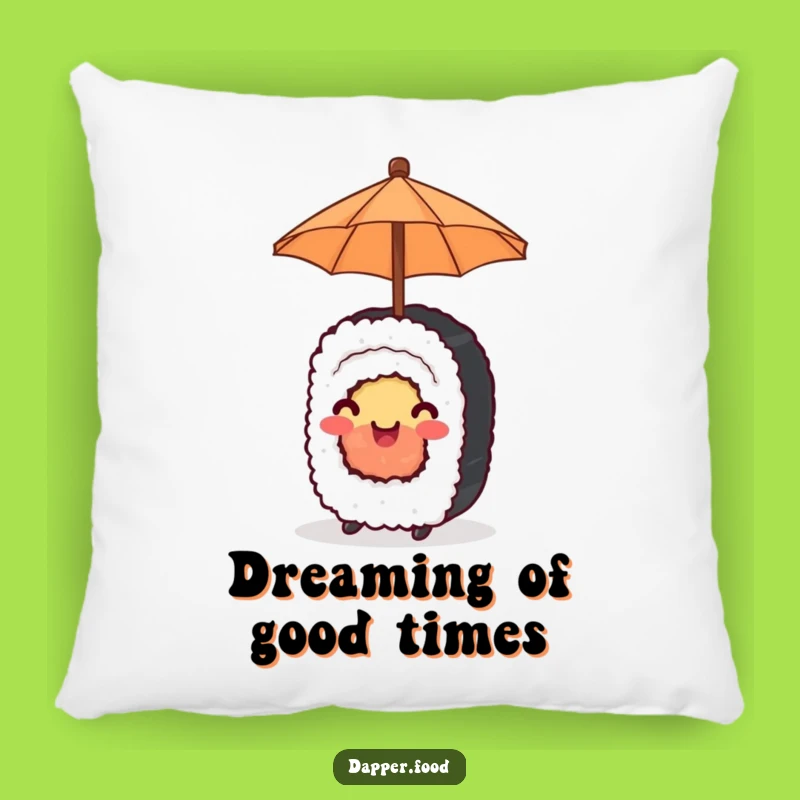 Funny Happy Sushi Umbrella Pillow: Cozy Comfort, A Sweet Funny Gift!