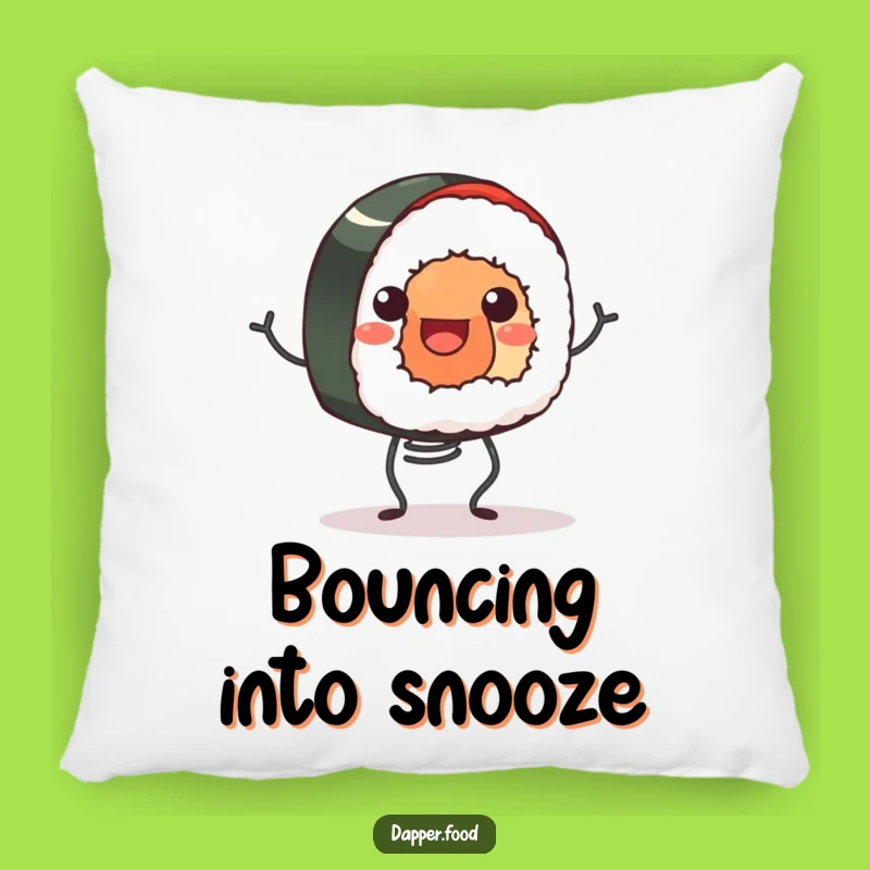 Funny Sushi Roll Pillow: Cozy Up with Bouncy Comfort