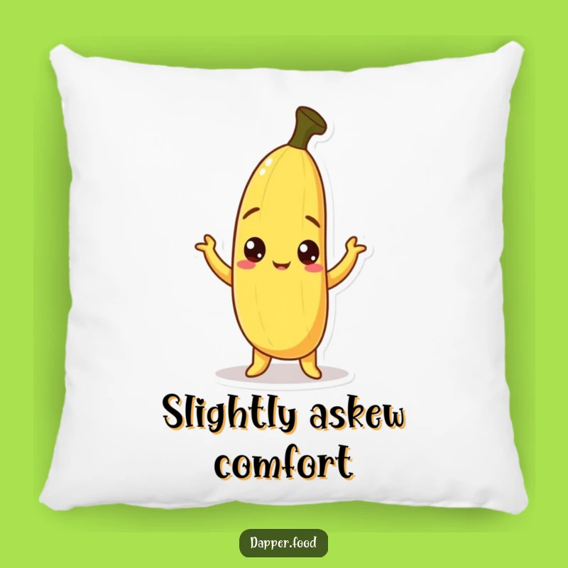 Funny Curious Banana Pillow - Soft Fruit Pose Cushion for Comical Comfort