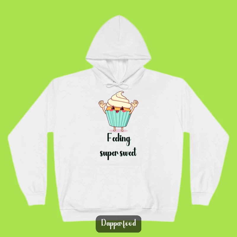 Cozy Funny Cupcake Hoodie: Warm & Humorous Celebration Gear
