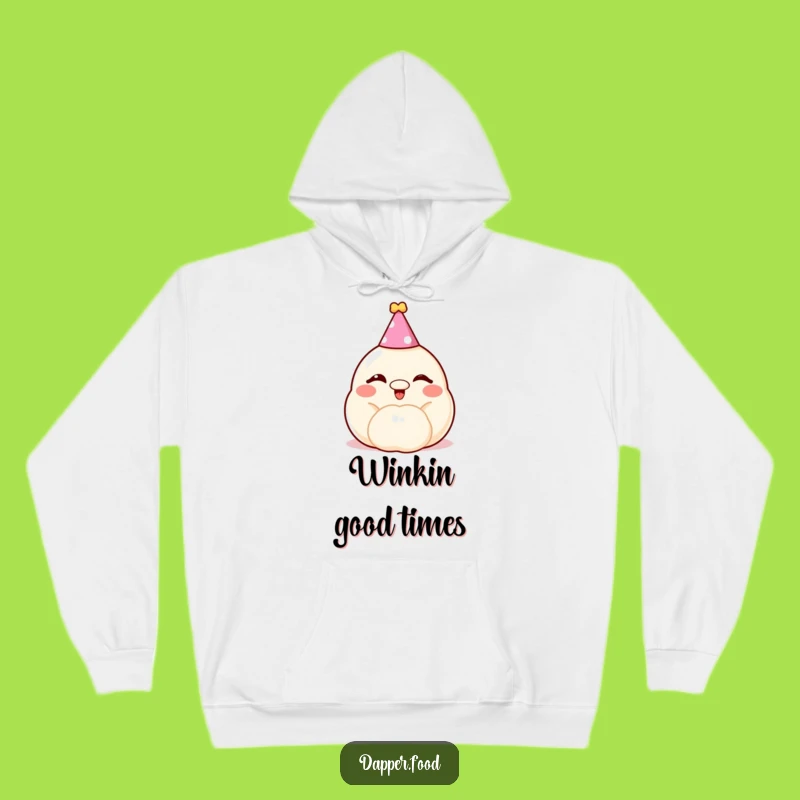 Cozy Funny Dumpling Hoodie - Warm Hugs & Party Vibes