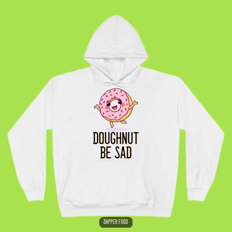 Funny Donut Cartwheel Hoodie: Cozy Sweetness, Warm Dessert Lover Gift