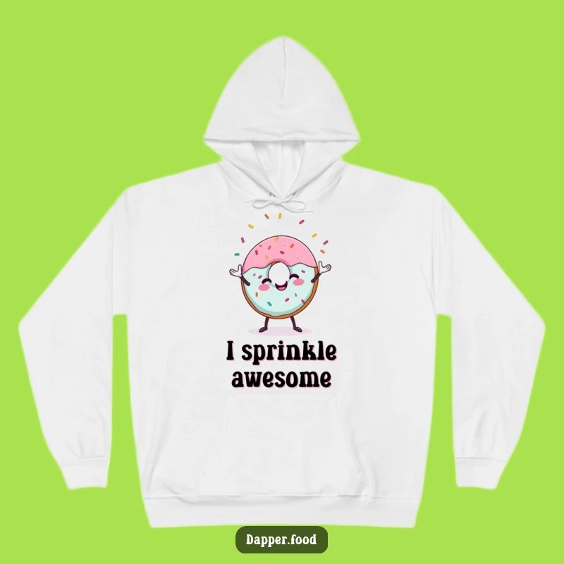 Funny Donut Juggling Hoodie: Cozy Comfort with a Side of Sweet