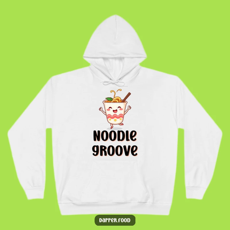 Funny Ramen Dance Hoodie: Stay Cozy with Comical Noodle Vibes