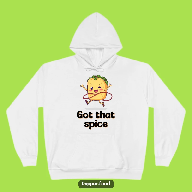 Funny Taco Jumping Rope Hoodie Cozy Up with This Zesty and Hilarious Apparel