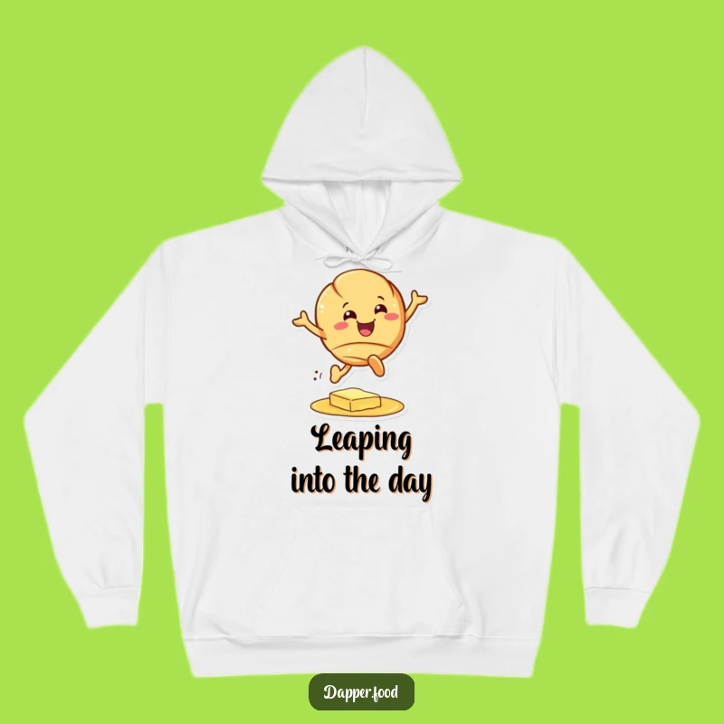 Funny Croissant Hoodie: Cozy Up in This Hilarious Pastry Character Design