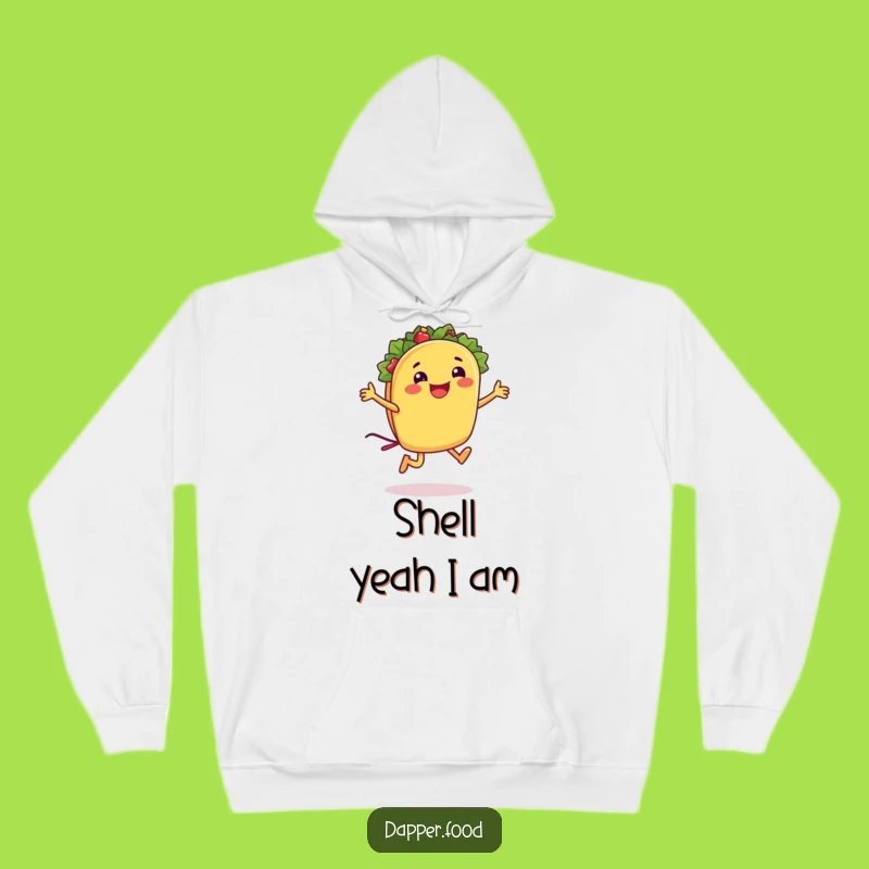 Funny Taco Jumping Rope Hoodie: Cozy and Hilarious Comfort