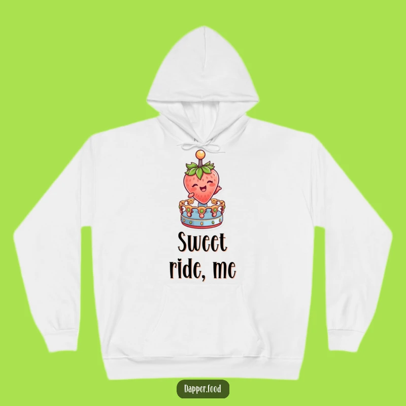 Cozy Funny Strawberry Hoodie: Warm & Humorous Carnival Vibes