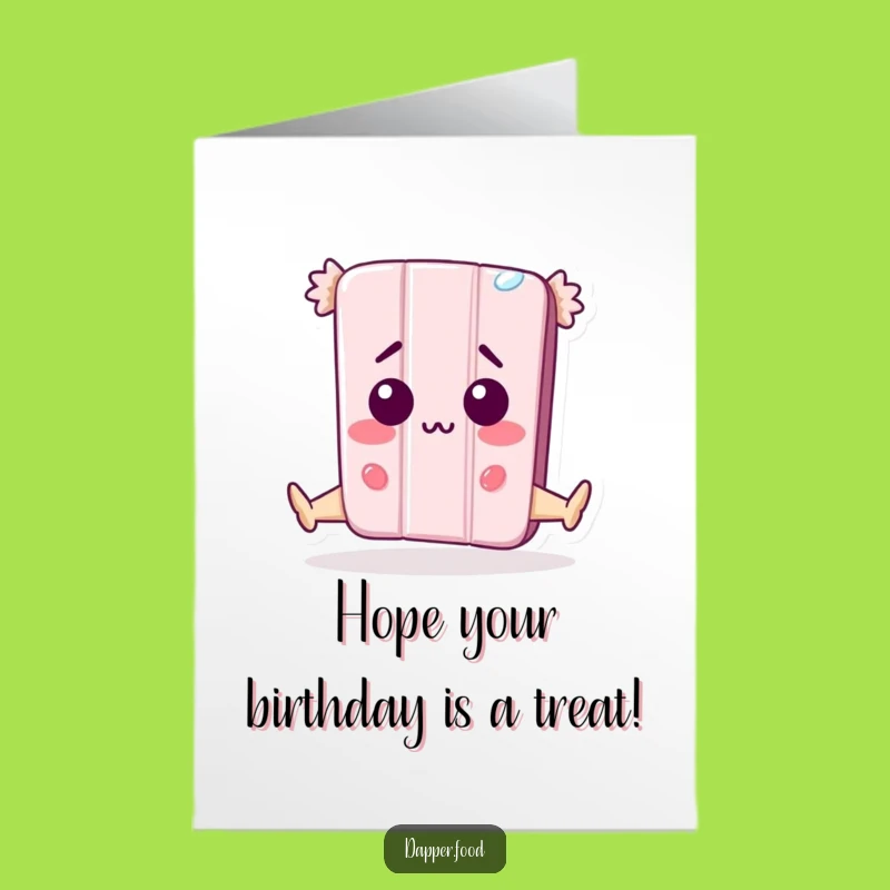 Free Printable Birthday Card: Funny Candy Bar Split, Hilarious Downloadable Gift