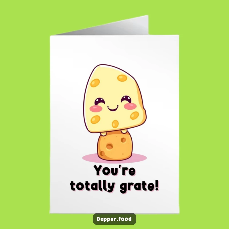 Free Printable Congrats Card: Cheesy Kawaii Success!