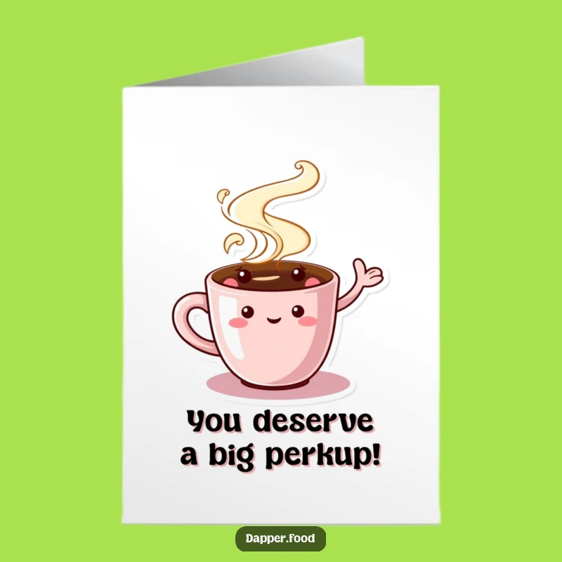 Free Printable Funny Coffee Cup Congrats Card - Brew-tiful Downloadable Gift