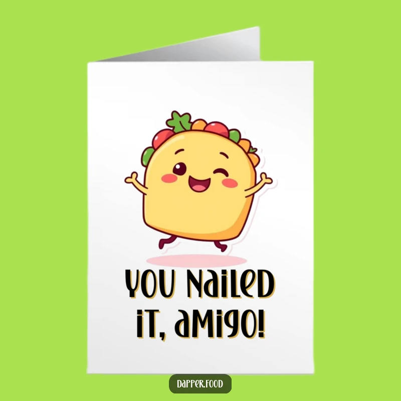 Free Printable Taco Dance Card: Celebrate with this Funny Downloadable Gift!