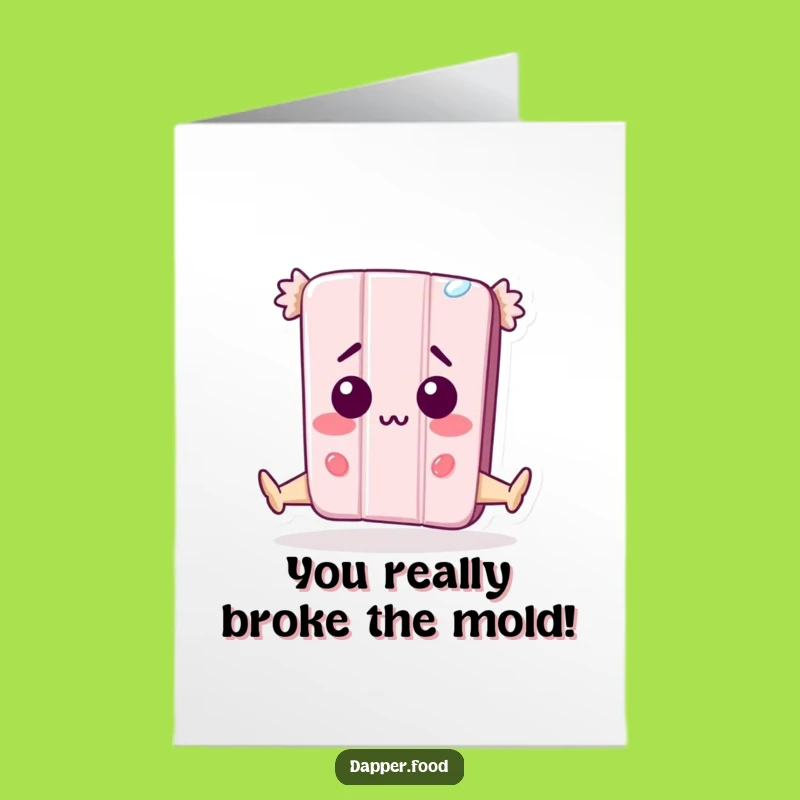 Free Printable Congrats Card: Funny Candy Bar Split, Hilarious Downloadable for Achievements