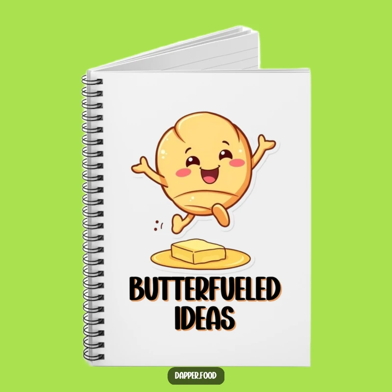 Funny Croissant Notebook: Jot Down Ideas with a Hilarious Pastry Companion