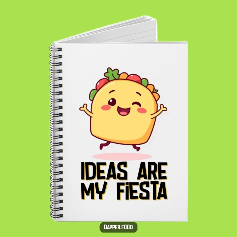 Funny Taco Dancer Notebook: Jot Down Ideas with Hilarious Inspiration