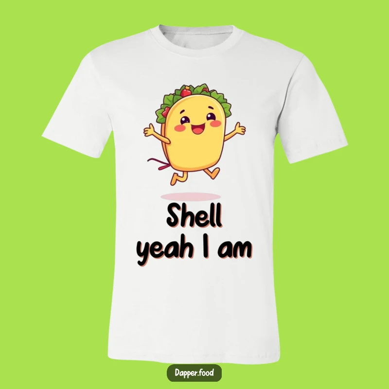 Funny Taco Jumping Rope T-Shirt: Wearable Humor for Foodie Friends