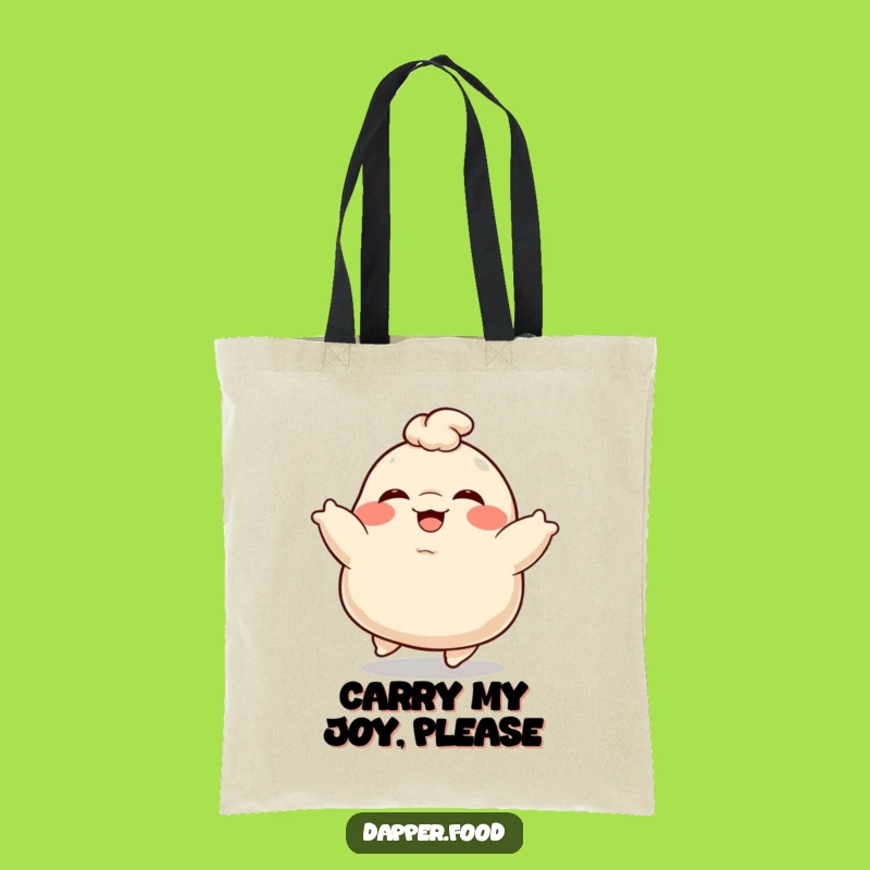 Funny Dumpling Tote Bag: Carry Your Essentials with Bouncy Charm