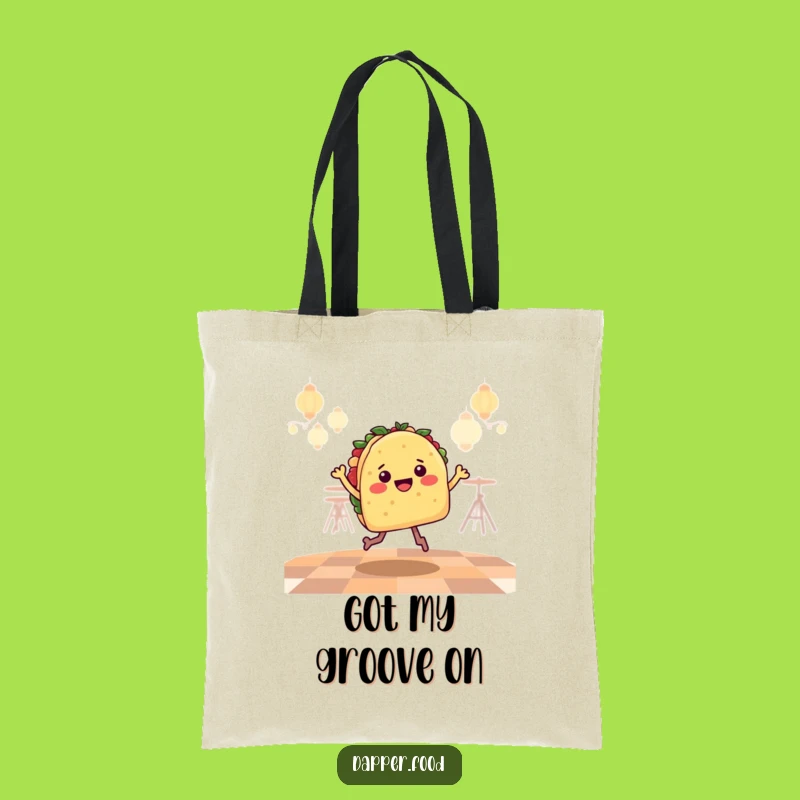 Funny Taco Dance Tote Bag: Carry Your Fun, Perfect Shopping Gift