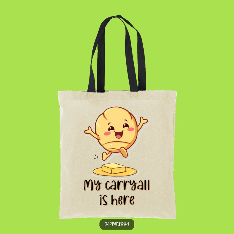 Funny Croissant Tote Bag: Carry Your Essentials with Hilarious Pastry Flair