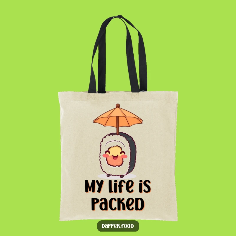 Funny Happy Sushi Umbrella Tote Bag: Carry Joy, The Best Funny Gift!